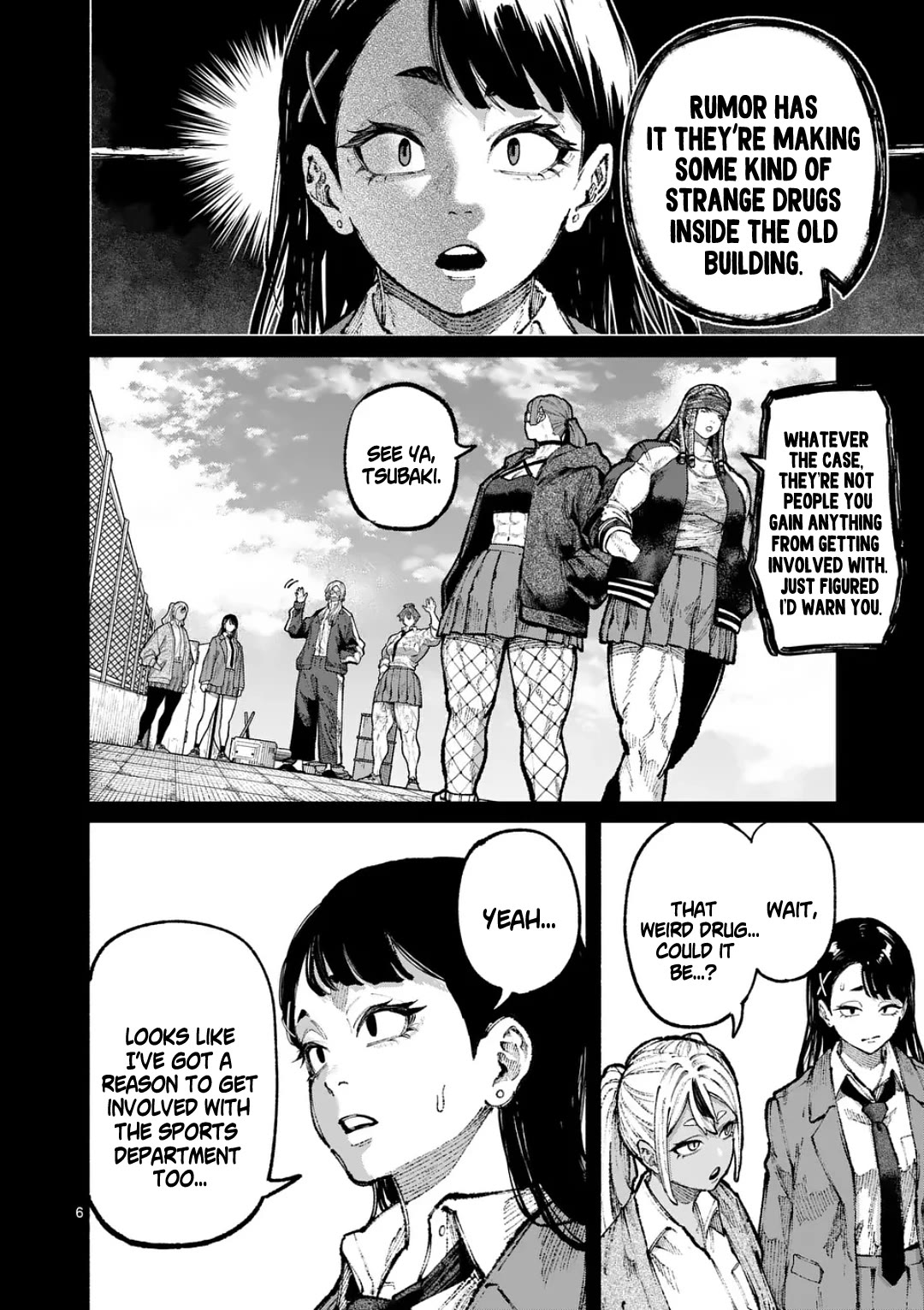 Blue Ursus Chapter 32 page 6 - Chapter 32: The Hellhole called the Athletic Department