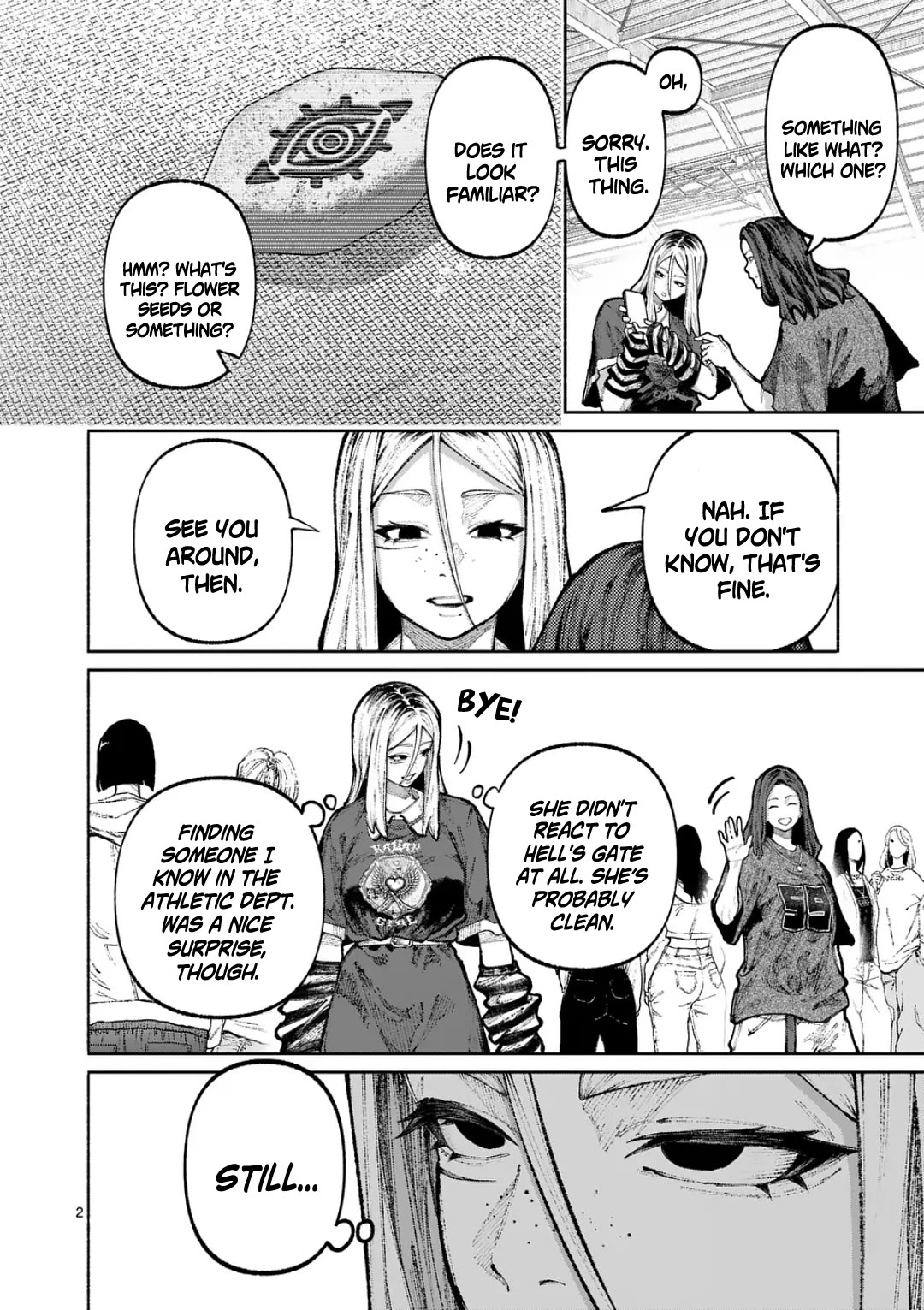 Blue Ursus Chapter 33 page 2 - Chapter 33: The Delinquent Girl of Justice