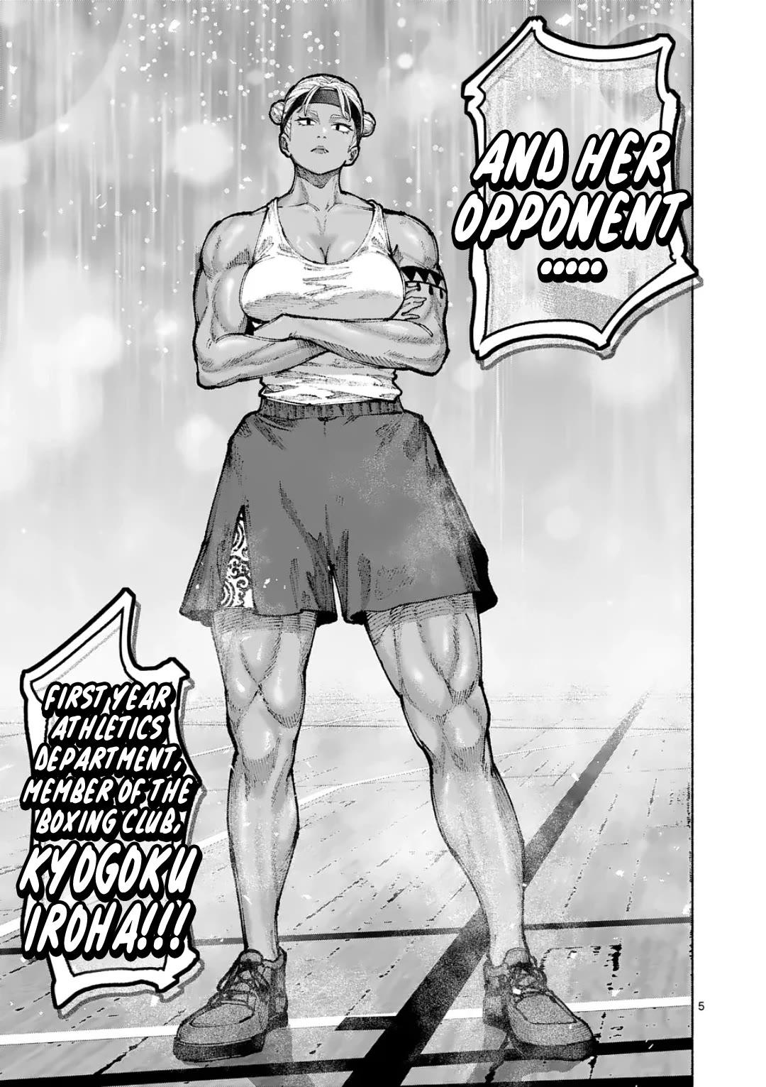 Blue Ursus Chapter 33 page 5 - Chapter 33: The Delinquent Girl of Justice