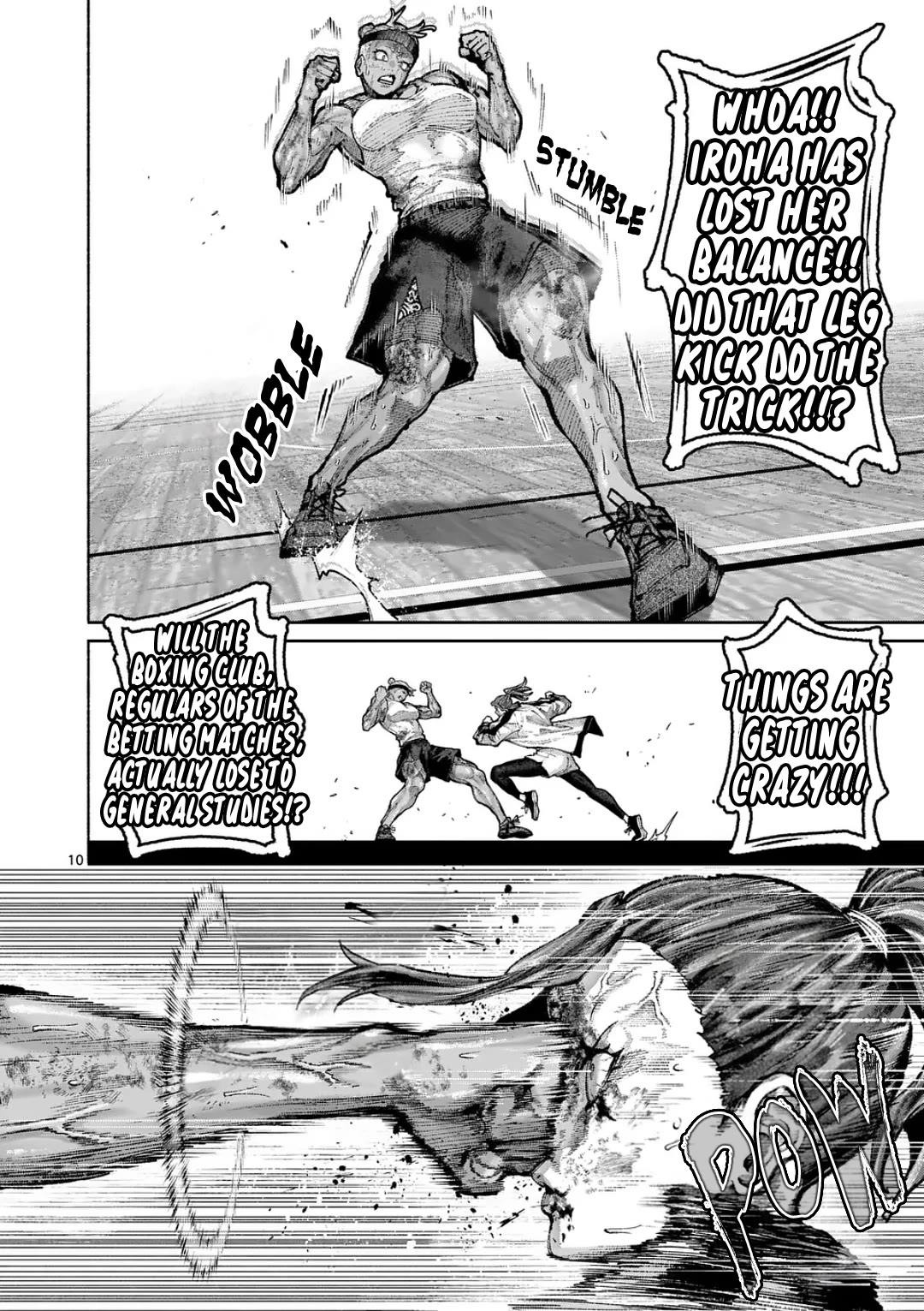 Blue Ursus Chapter 34 page 10 - Chapter 34: Kamikaze Maniac