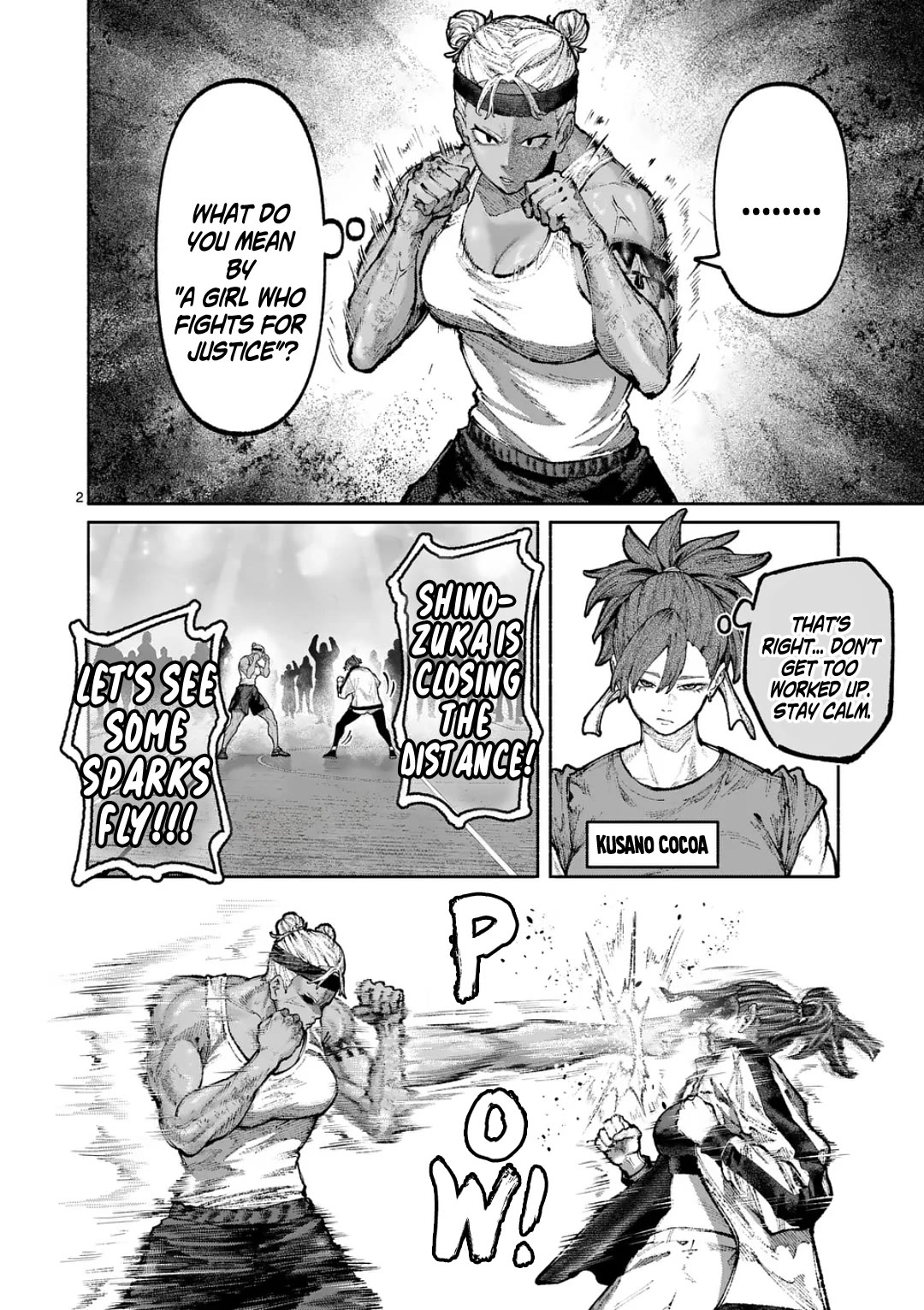 Blue Ursus Chapter 34 page 2 - Chapter 34: Kamikaze Maniac