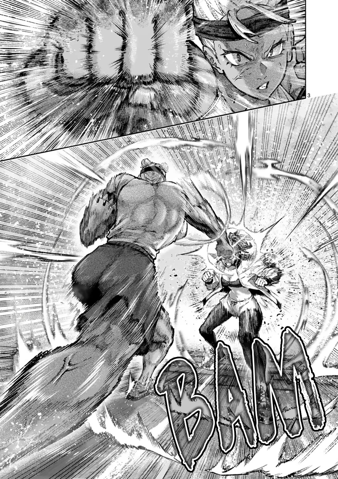 Blue Ursus Chapter 34 page 3 - Chapter 34: Kamikaze Maniac