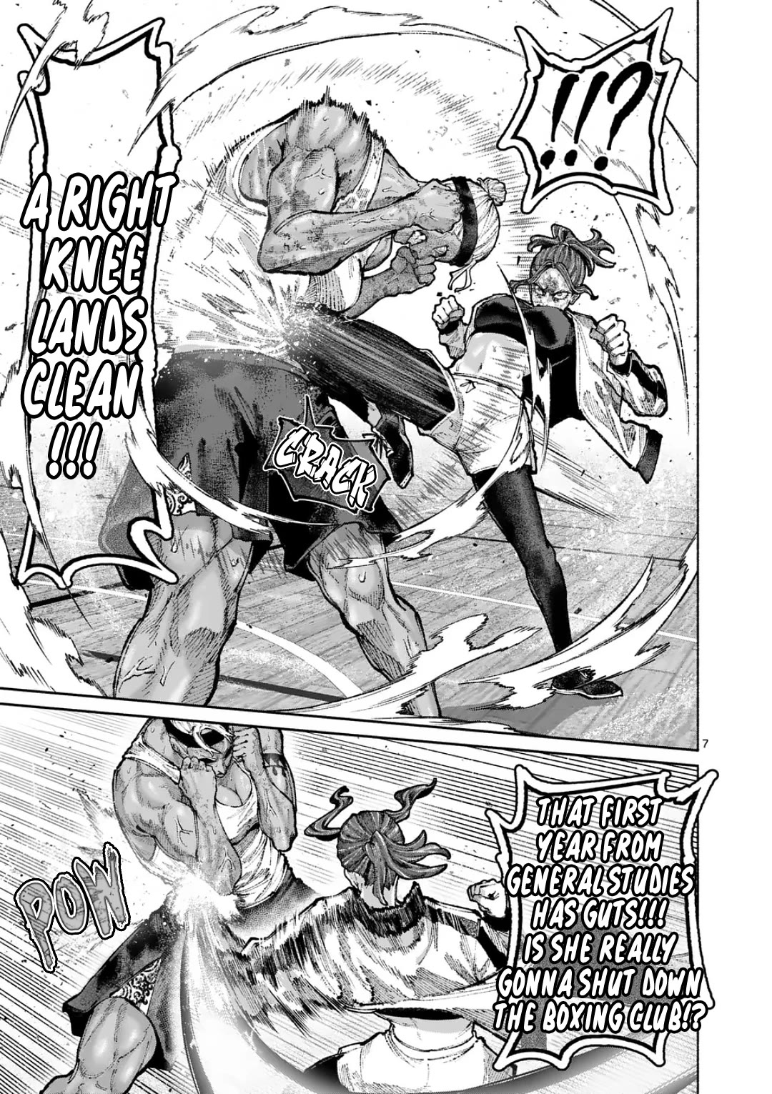 Blue Ursus Chapter 34 page 7 - Chapter 34: Kamikaze Maniac