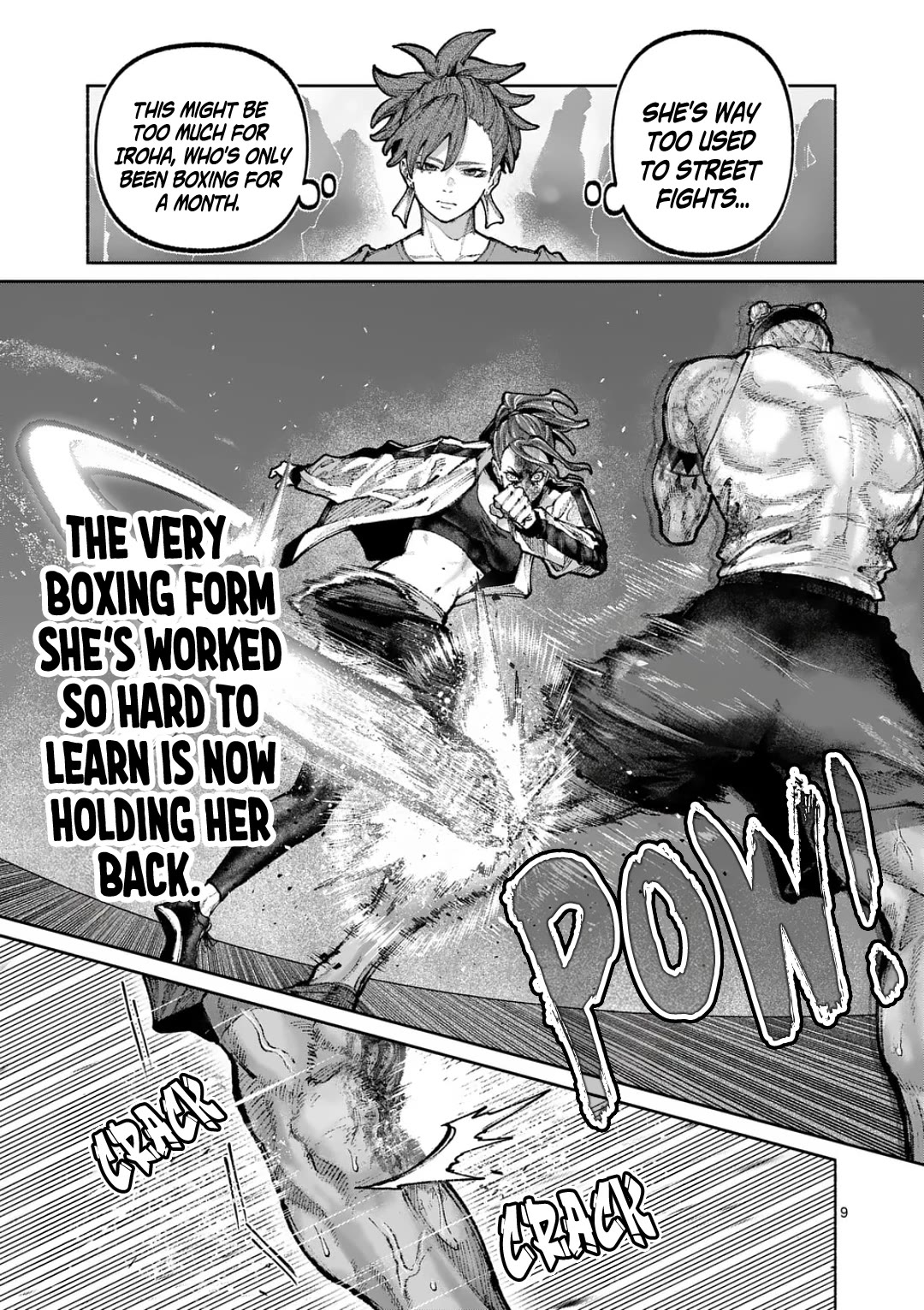 Blue Ursus Chapter 34 page 9 - Chapter 34: Kamikaze Maniac