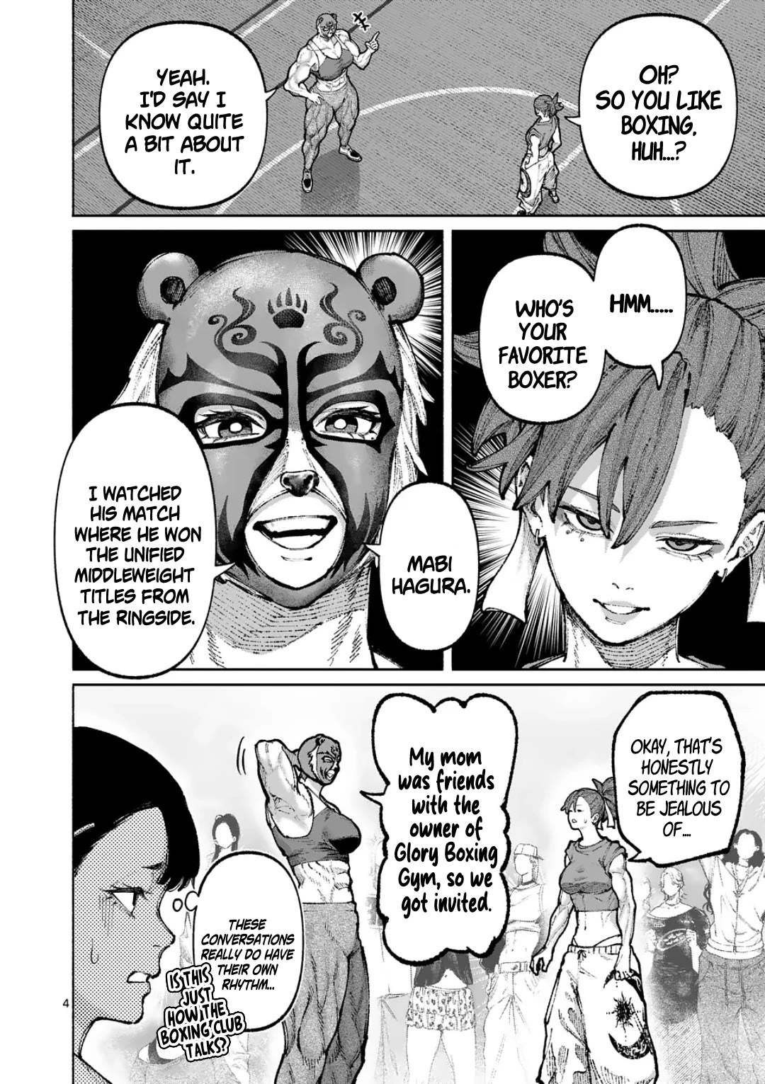 Blue Ursus Chapter 35 page 4 - Chapter 35: I Want to be Friends