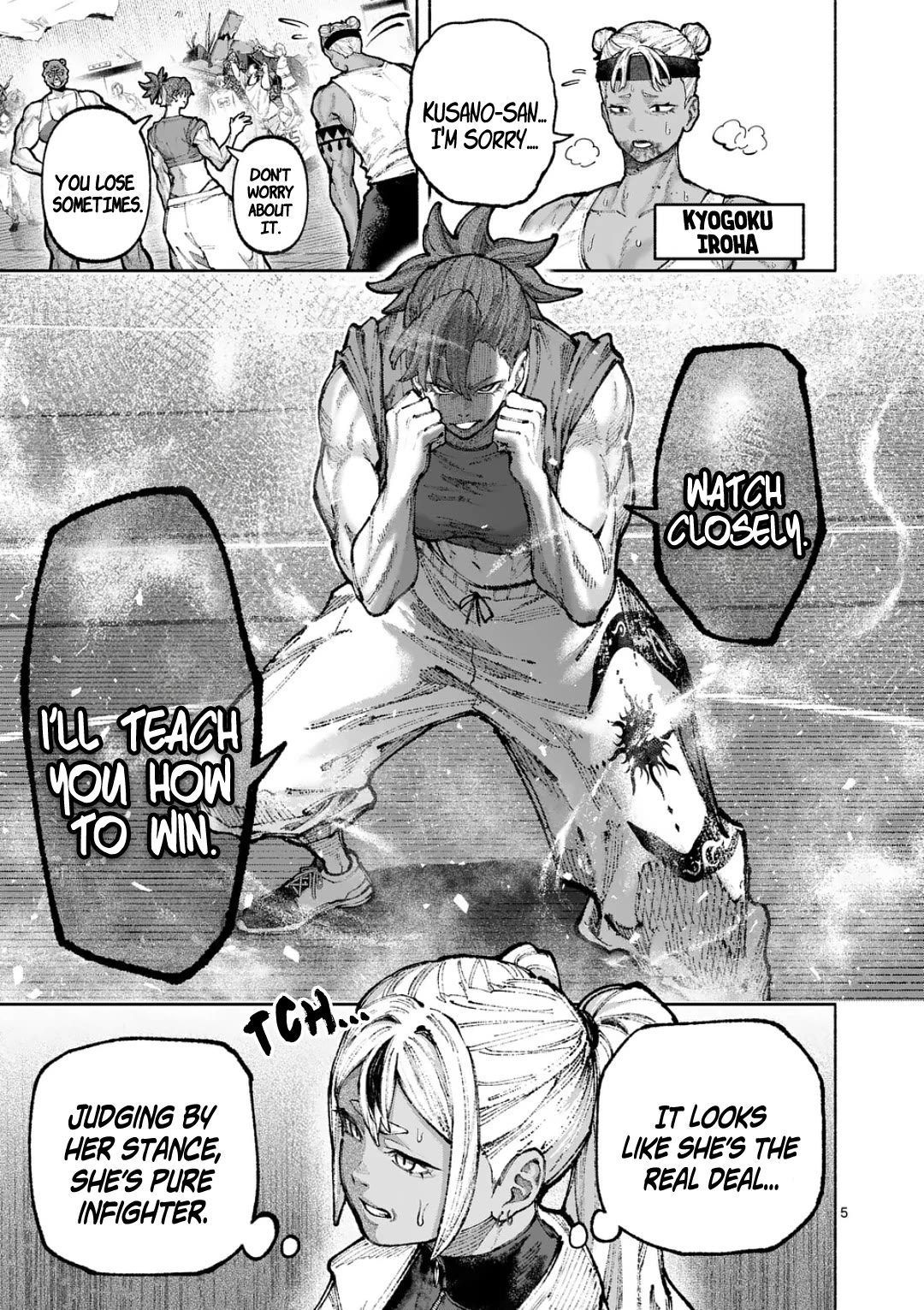 Blue Ursus Chapter 35 page 5 - Chapter 35: I Want to be Friends