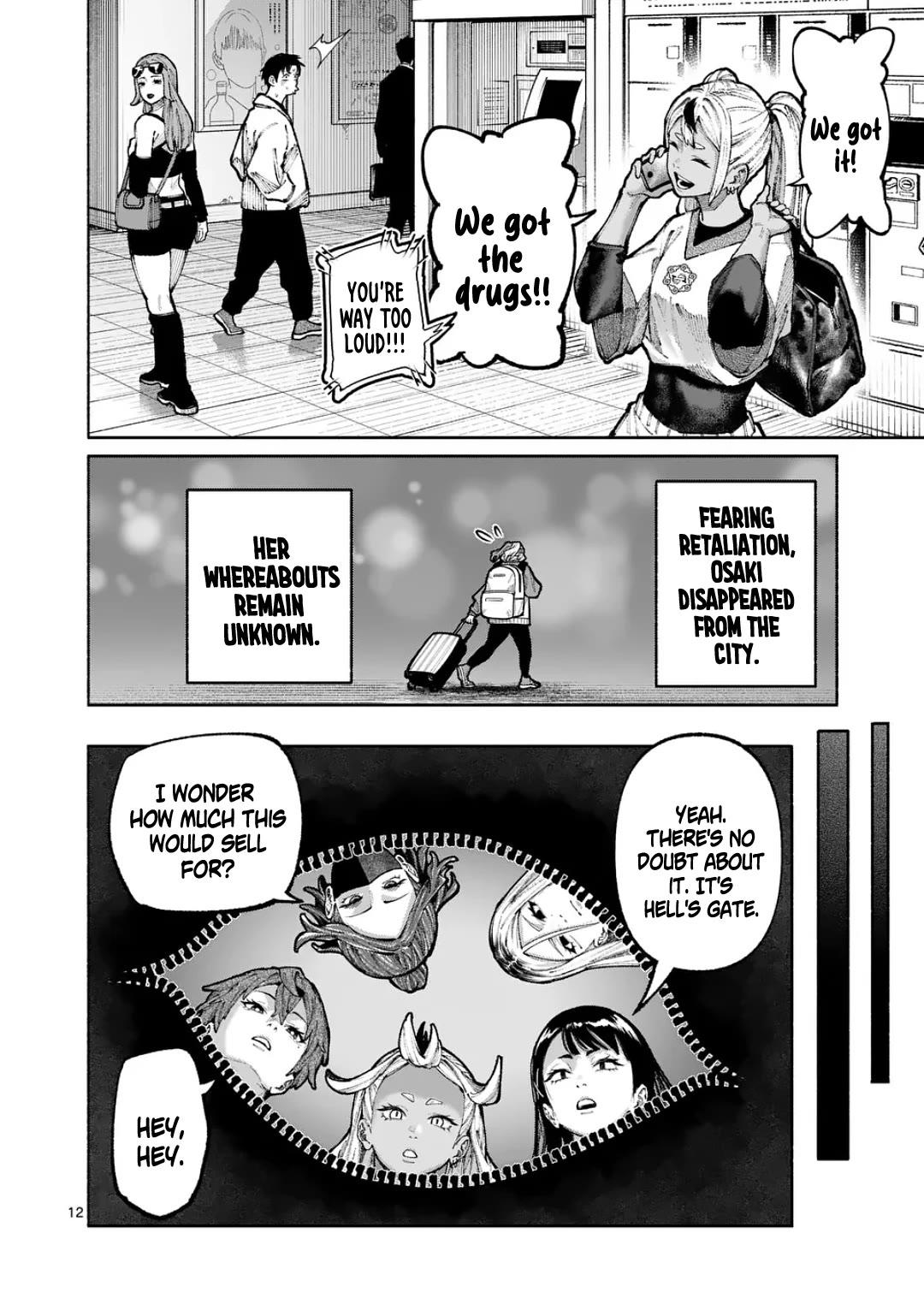 Blue Ursus Chapter 37 page 12 - Chapter 37: The Courier