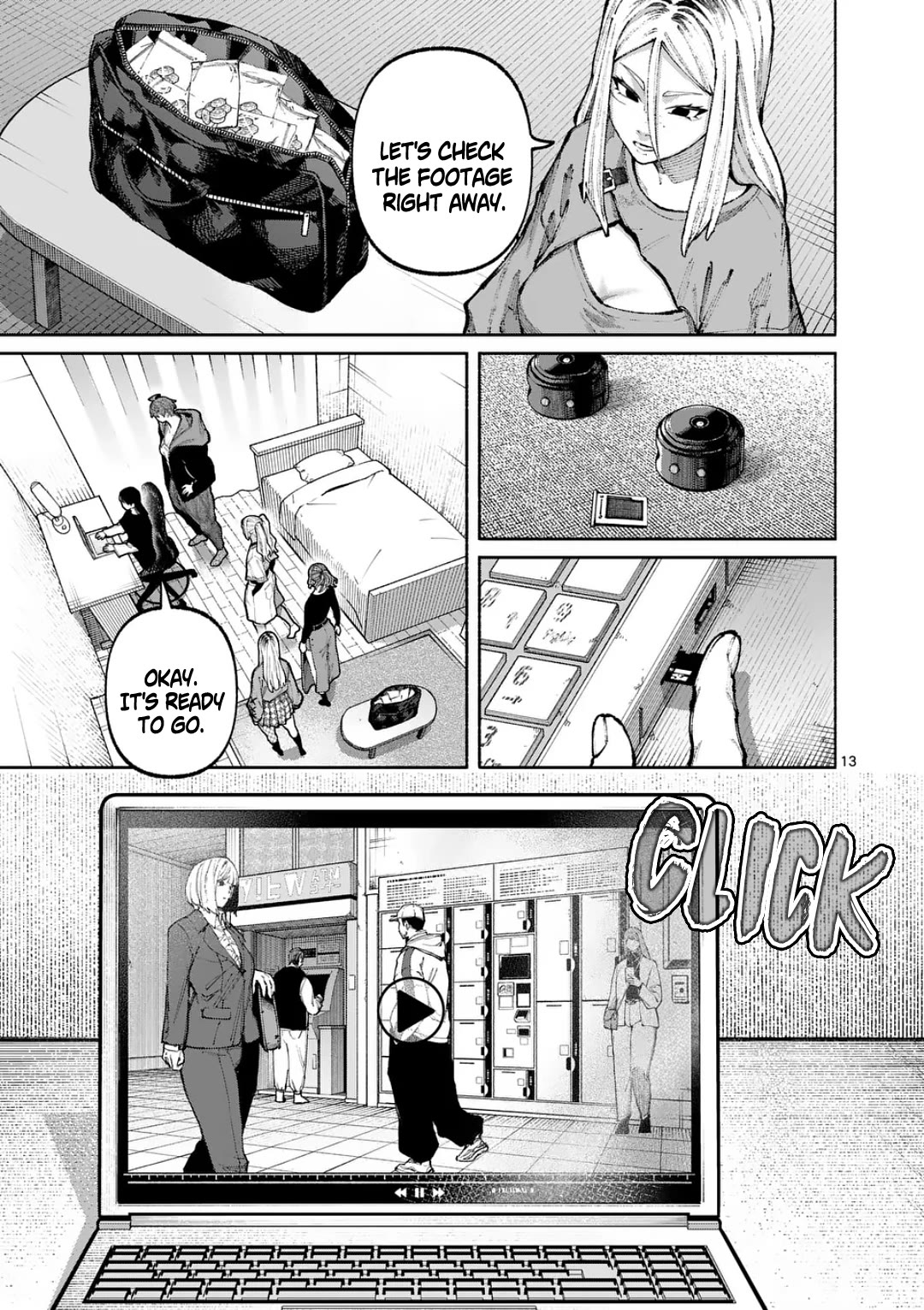 Blue Ursus Chapter 37 page 13 - Chapter 37: The Courier