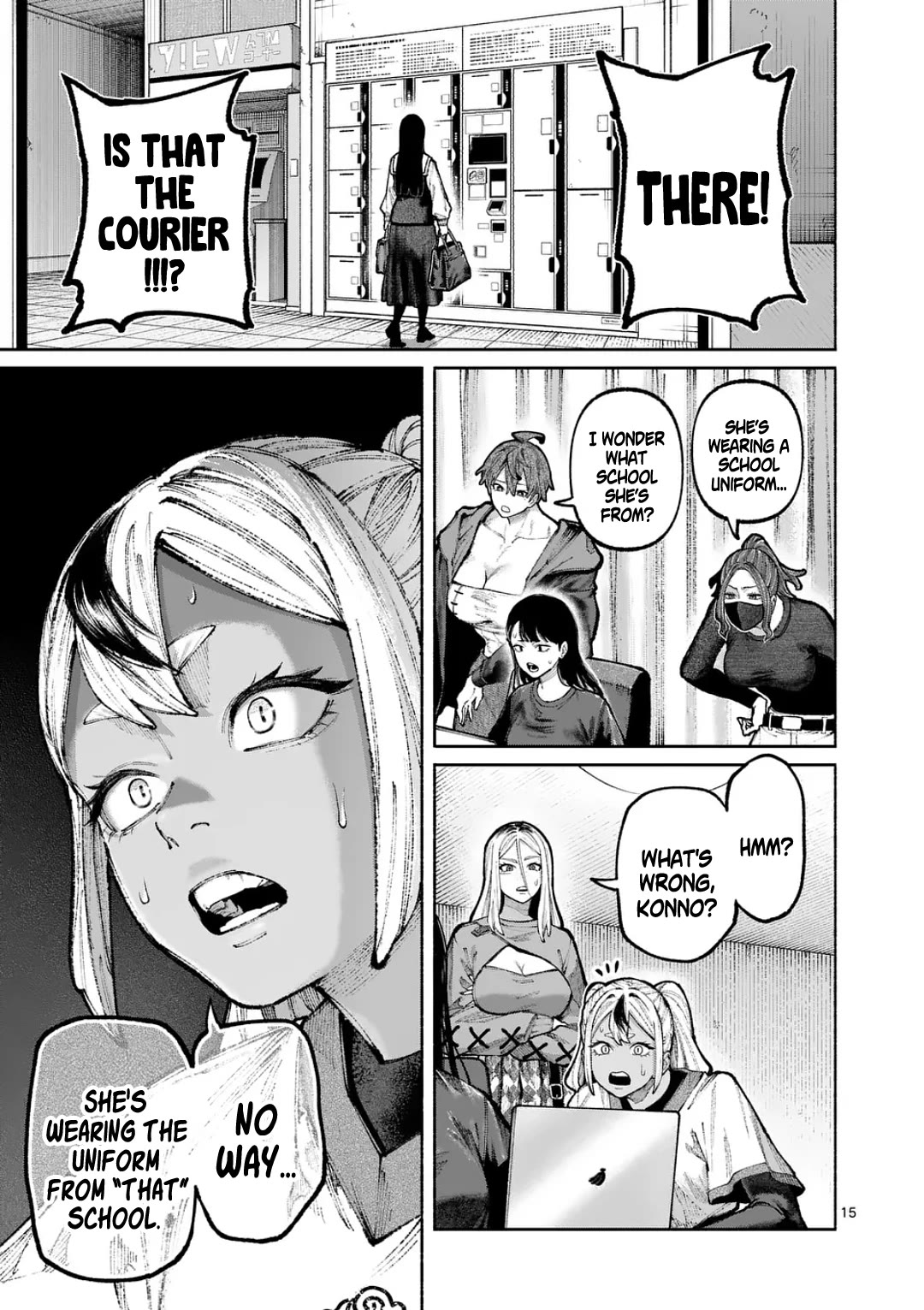 Blue Ursus Chapter 37 page 15 - Chapter 37: The Courier