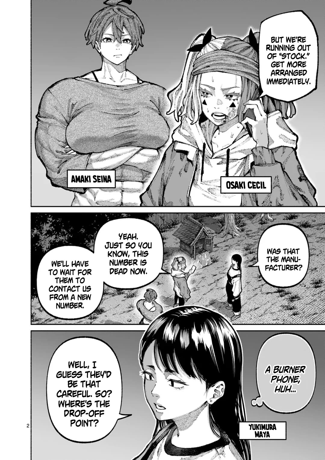 Blue Ursus Chapter 37 page 2 - Chapter 37: The Courier