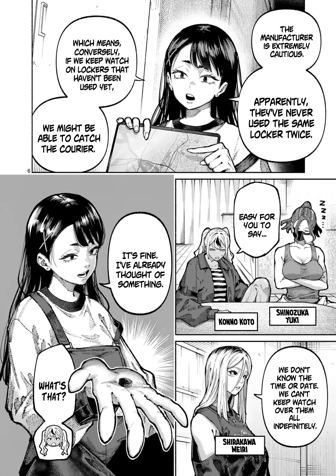 Blue Ursus Chapter 37 page 6 - Chapter 37: The Courier
