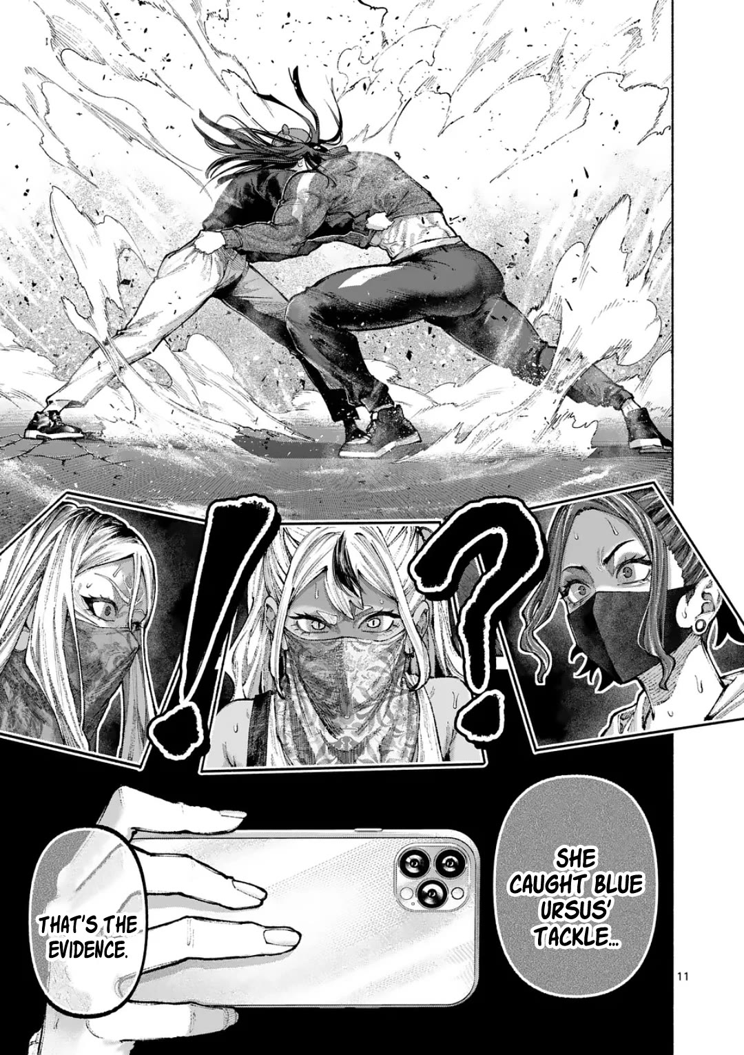 Blue Ursus Chapter 39 page 11 - Chapter 39: The Manifestation of Hell
