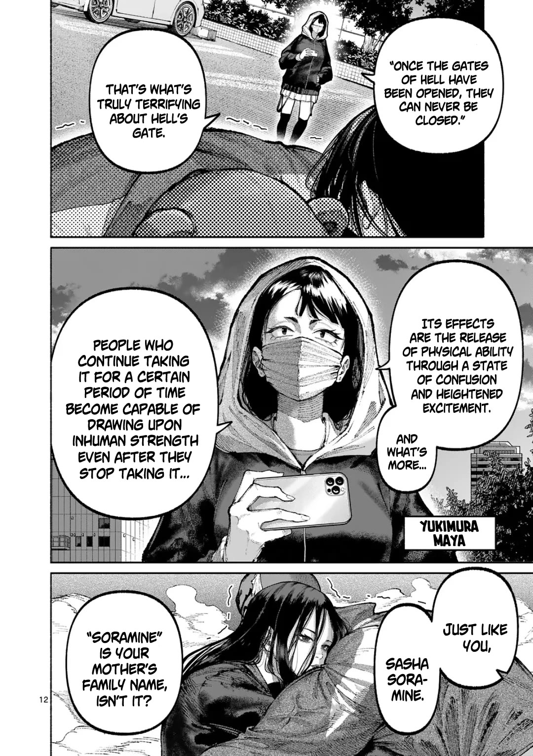 Blue Ursus Chapter 39 page 12 - Chapter 39: The Manifestation of Hell