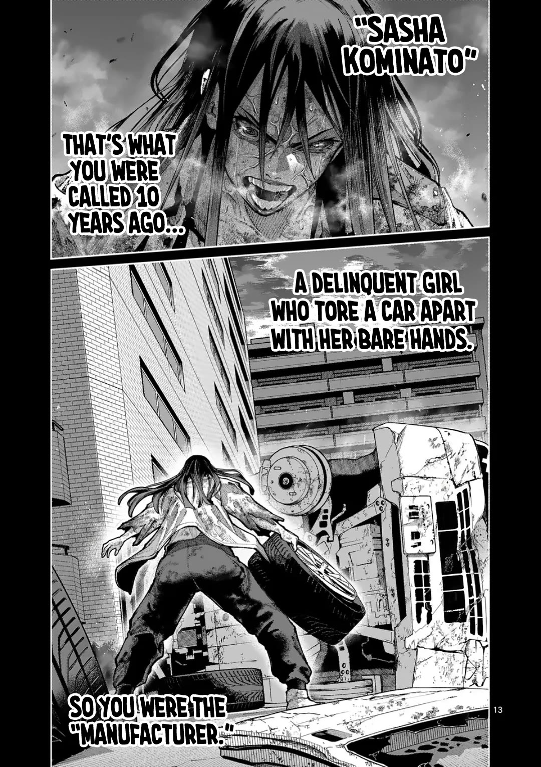 Blue Ursus Chapter 39 page 13 - Chapter 39: The Manifestation of Hell