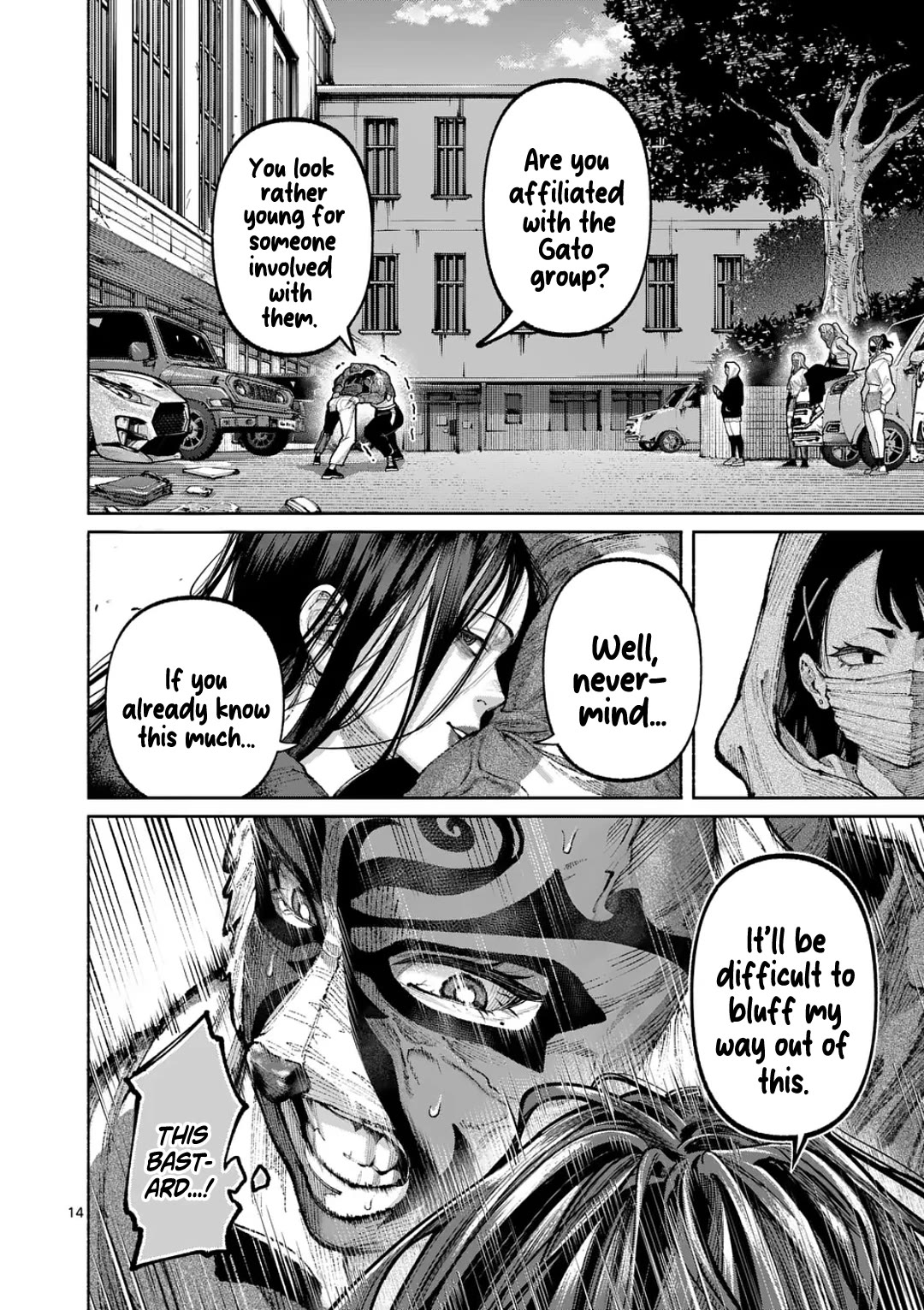 Blue Ursus Chapter 39 page 14 - Chapter 39: The Manifestation of Hell