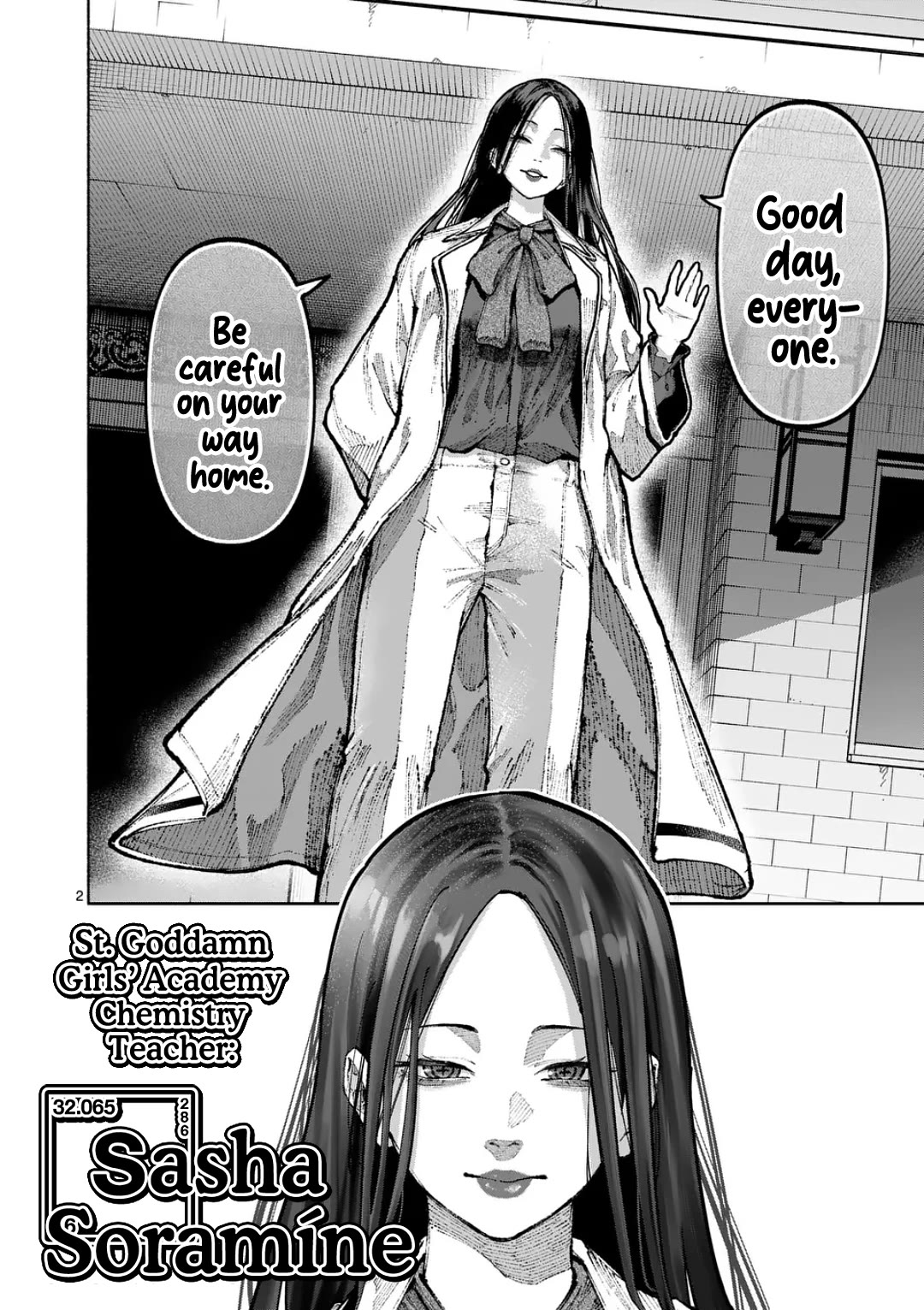 Blue Ursus Chapter 39 page 2 - Chapter 39: The Manifestation of Hell