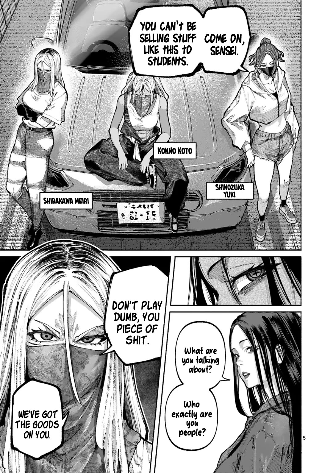 Blue Ursus Chapter 39 page 5 - Chapter 39: The Manifestation of Hell