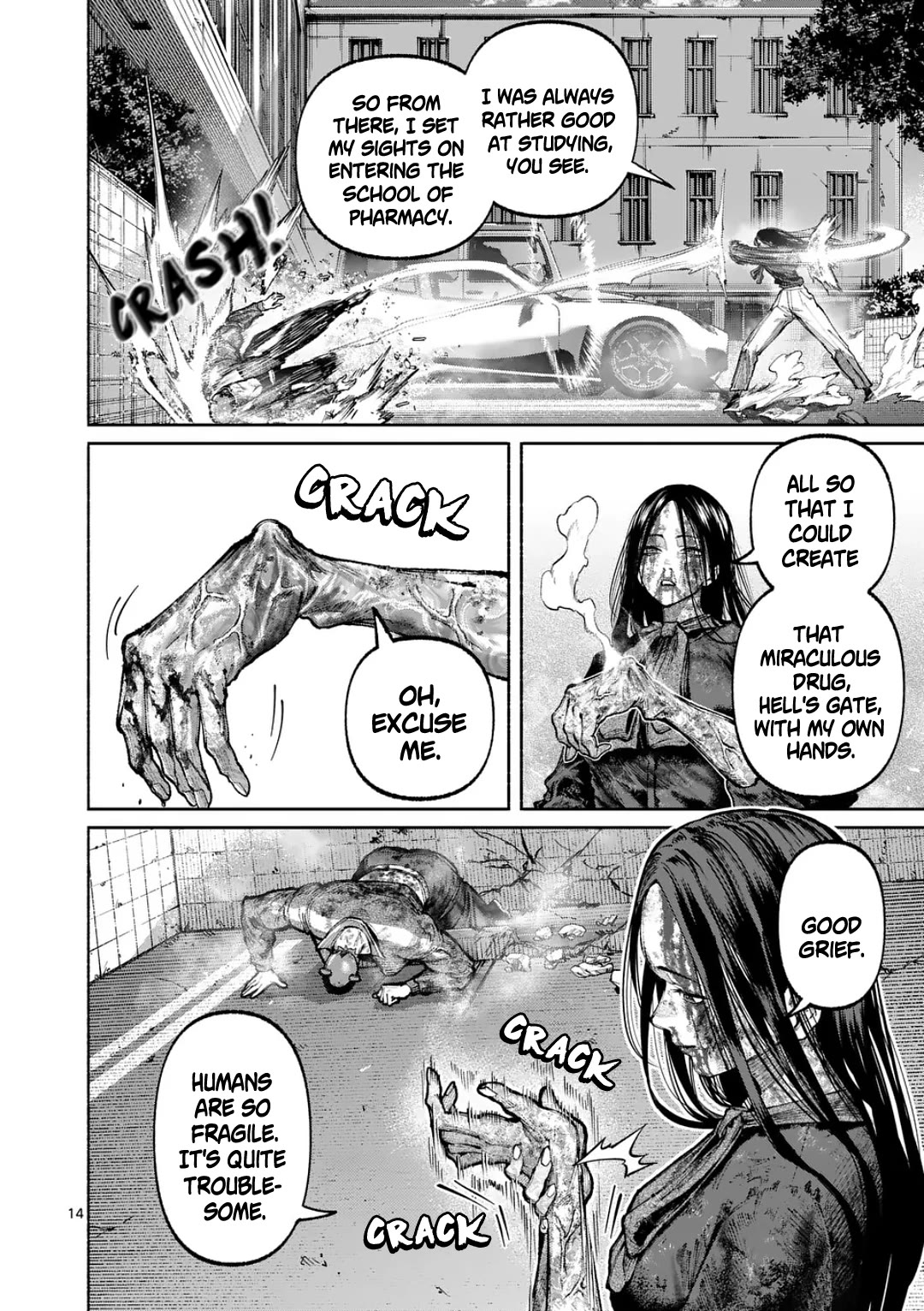 Blue Ursus Chapter 40 page 14 - Chapter 40: Monster