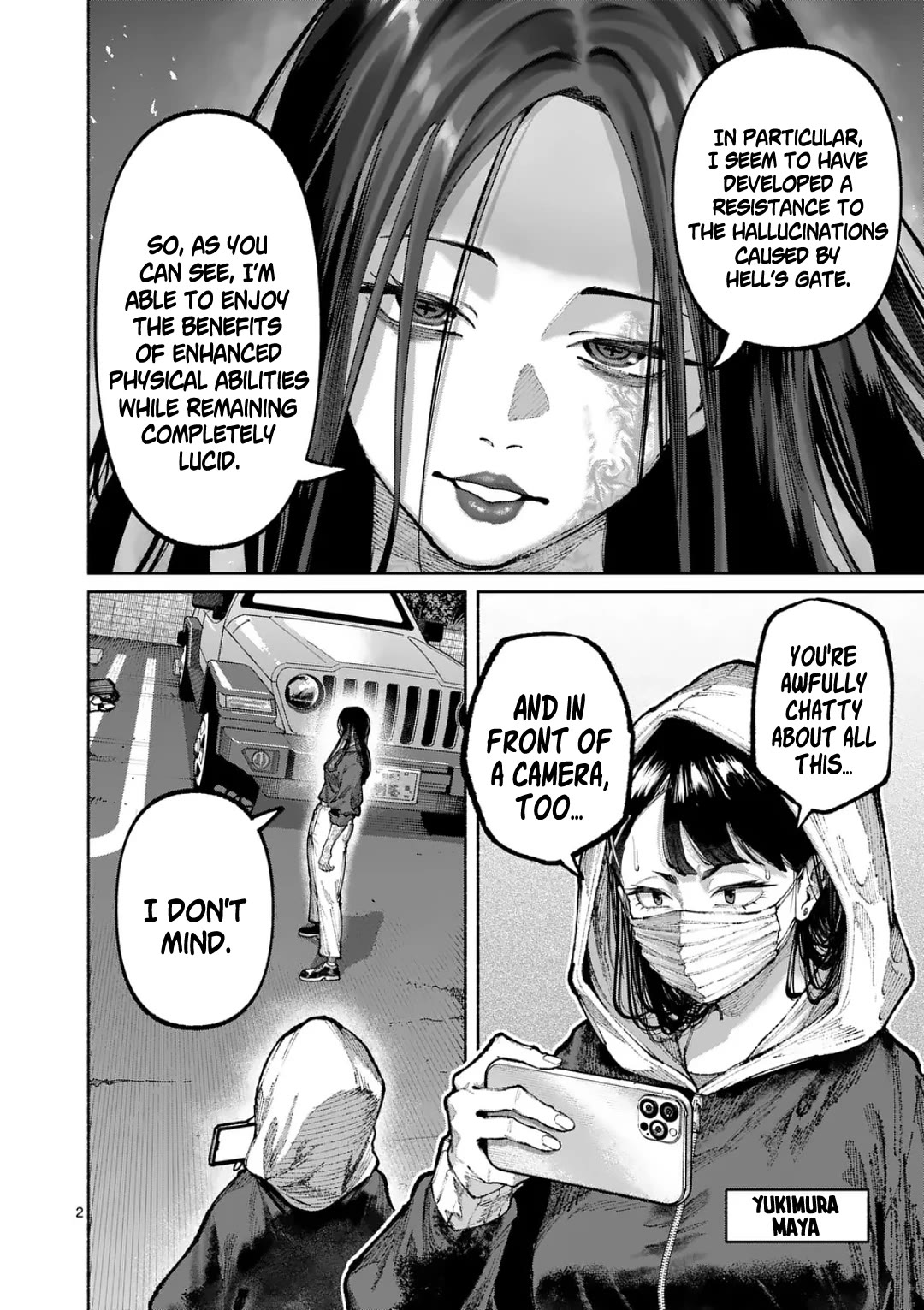 Blue Ursus Chapter 40 page 2 - Chapter 40: Monster