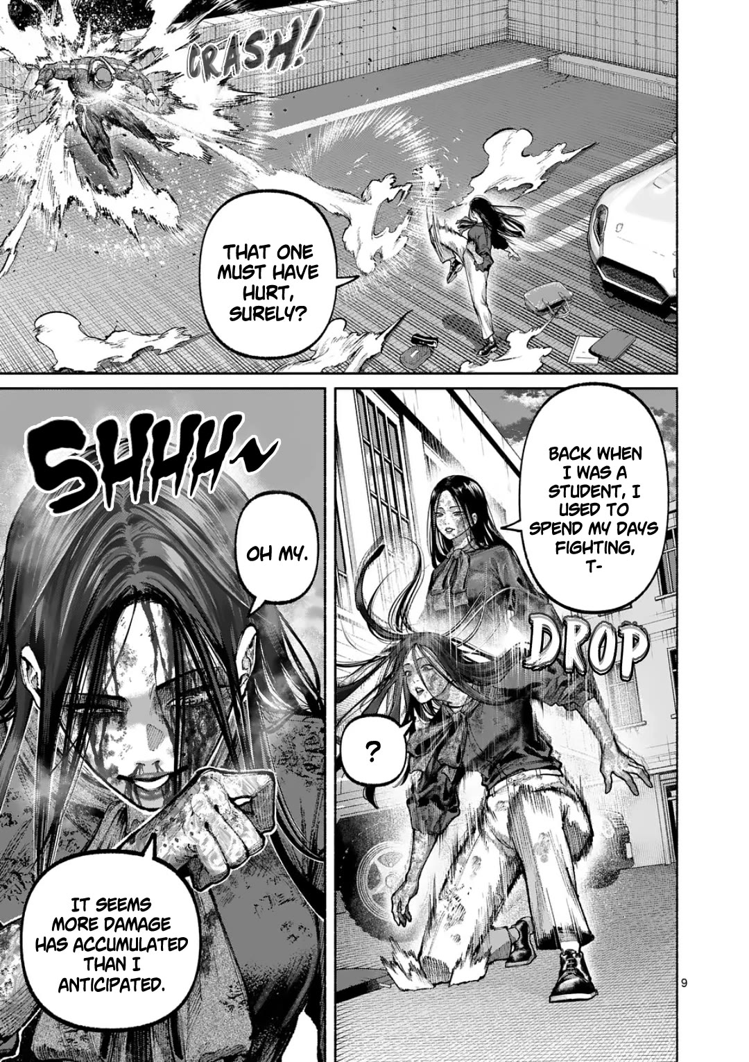 Blue Ursus Chapter 40 page 9 - Chapter 40: Monster