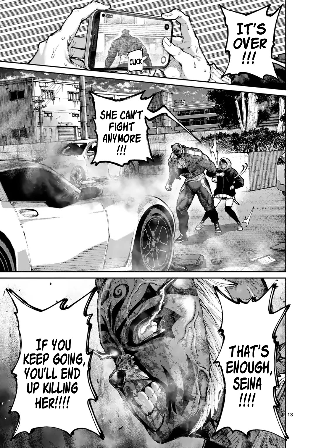 Blue Ursus Chapter 41 page 13 - Chapter 41: The Decisive Battle and Gathering Darkness