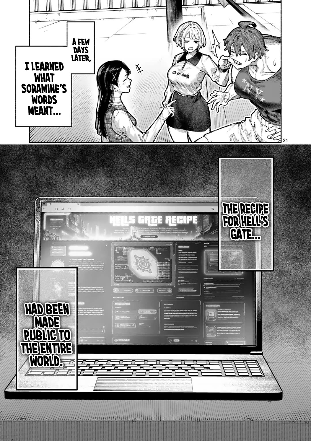 Blue Ursus Chapter 41 page 21 - Chapter 41: The Decisive Battle and Gathering Darkness