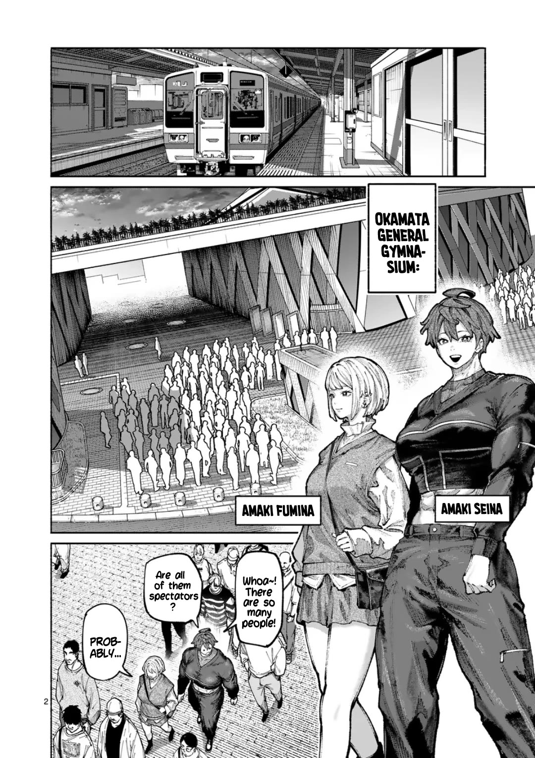Blue Ursus Chapter 42 page 2 - Chapter 42: The Pinnacle of Women's Professional Wrestling