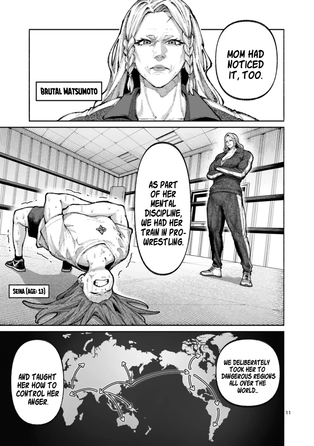 Blue Ursus Chapter 43 page 11 - Chapter 43: Farewell to Hell