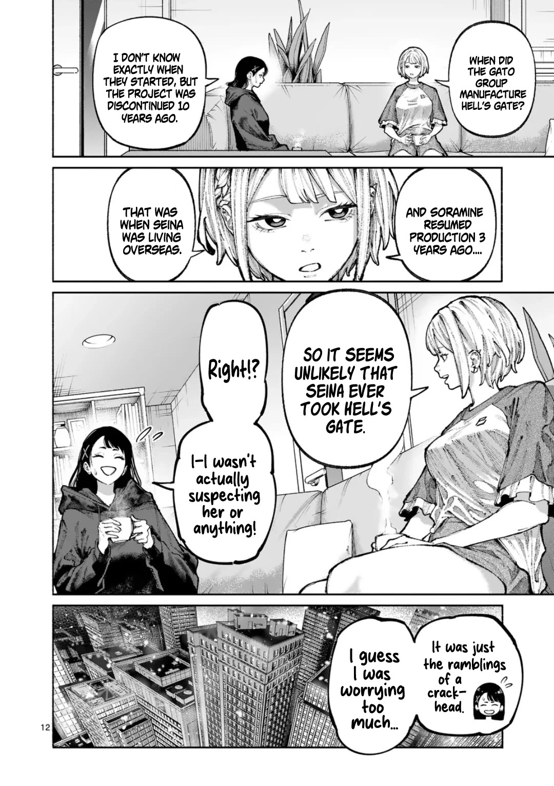 Blue Ursus Chapter 43 page 12 - Chapter 43: Farewell to Hell