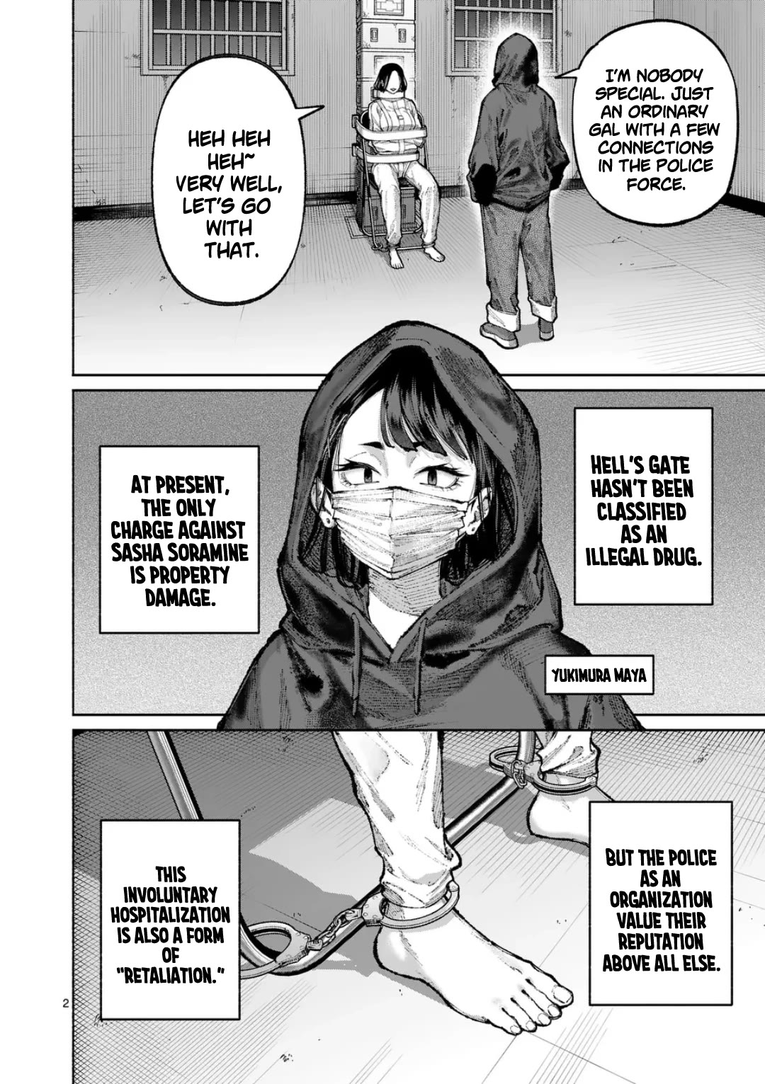 Blue Ursus Chapter 43 page 2 - Chapter 43: Farewell to Hell