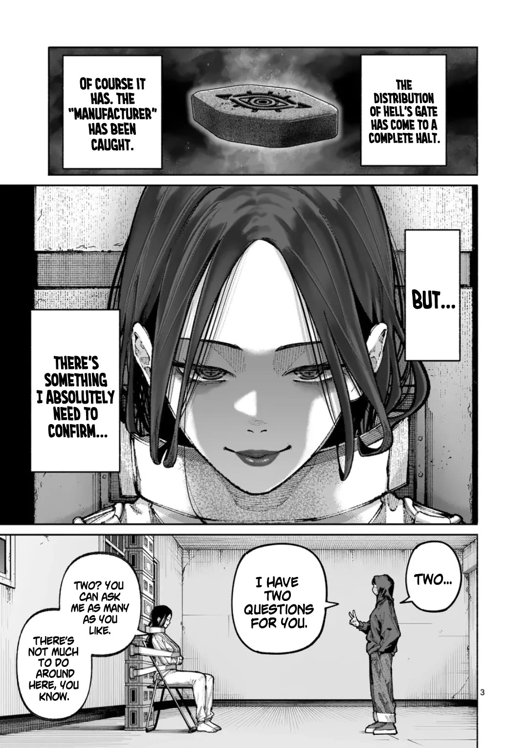Blue Ursus Chapter 43 page 3 - Chapter 43: Farewell to Hell