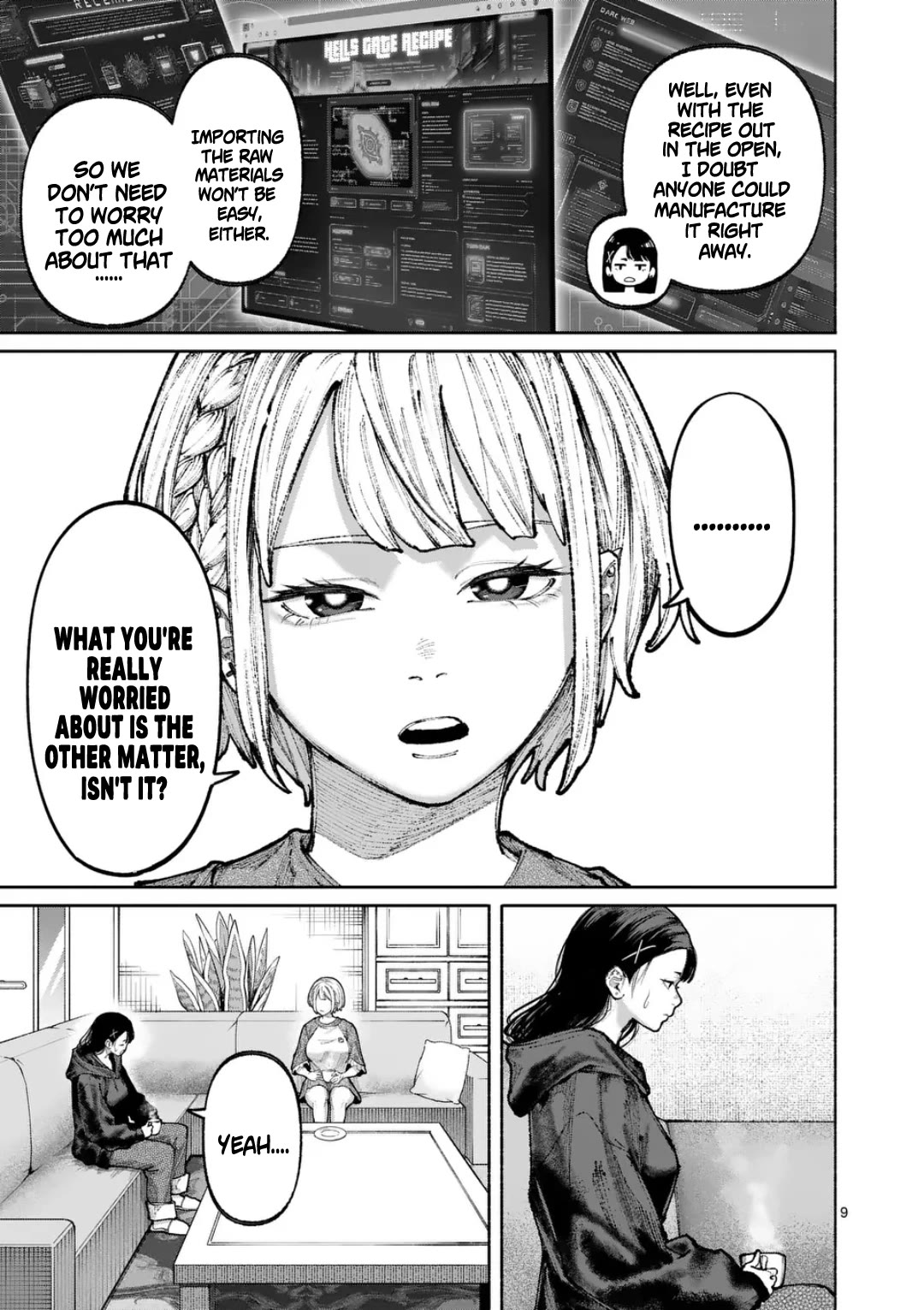 Blue Ursus Chapter 43 page 9 - Chapter 43: Farewell to Hell