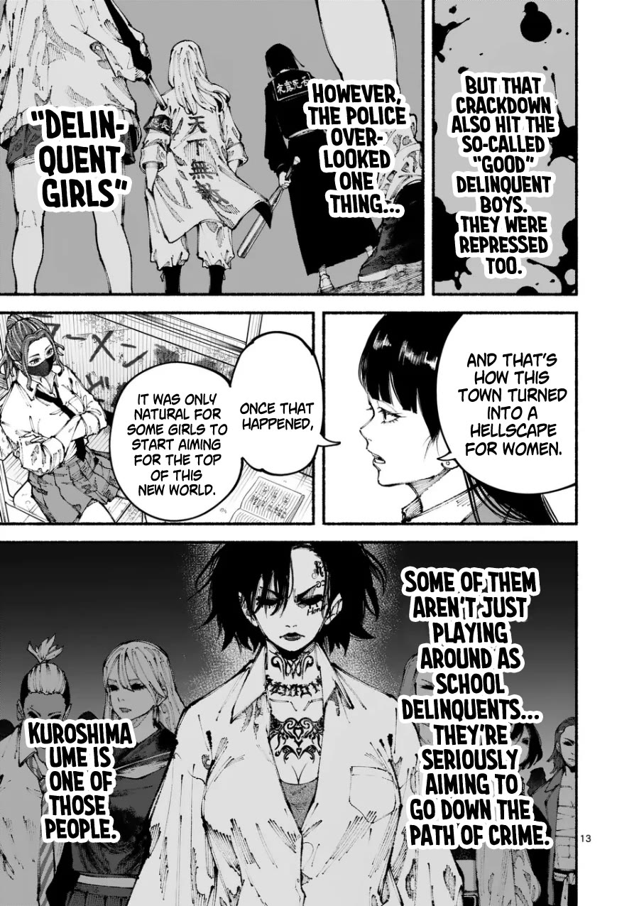 Blue Ursus Chapter 5 page 13 - Chapter 5: The Kuroshima Faction