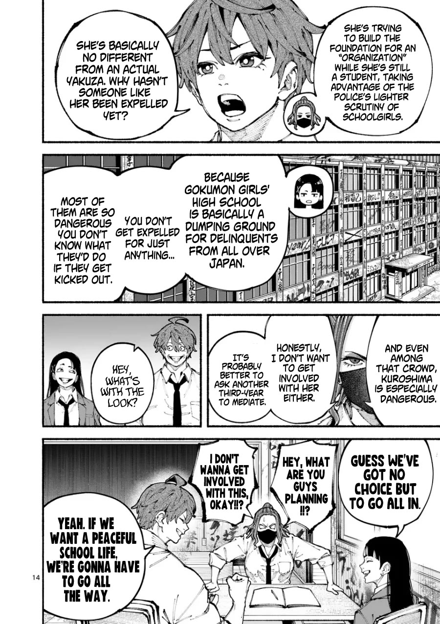 Blue Ursus Chapter 5 page 14 - Chapter 5: The Kuroshima Faction