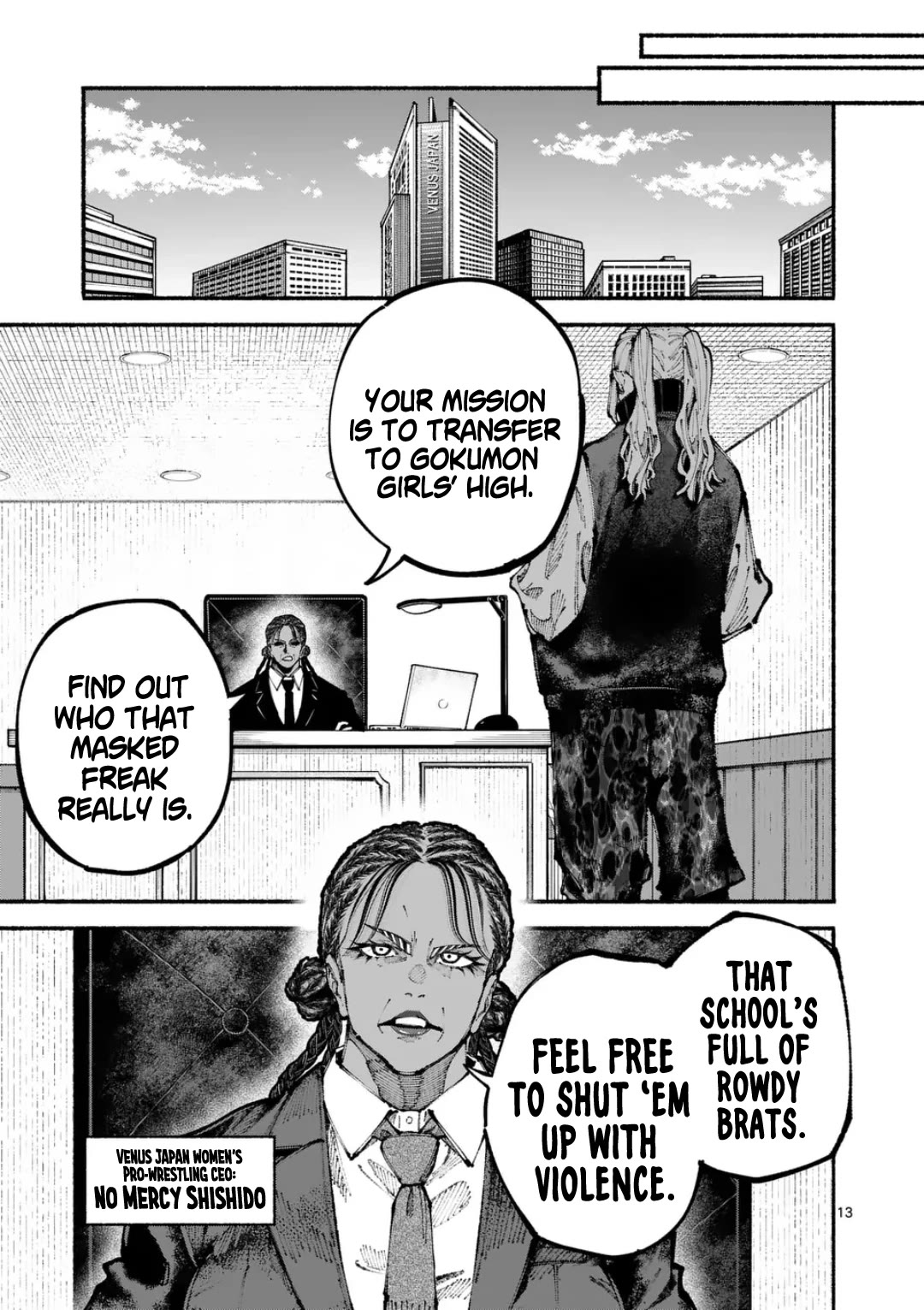 Blue Ursus Chapter 9 page 13 - Chapter 9: Hammer