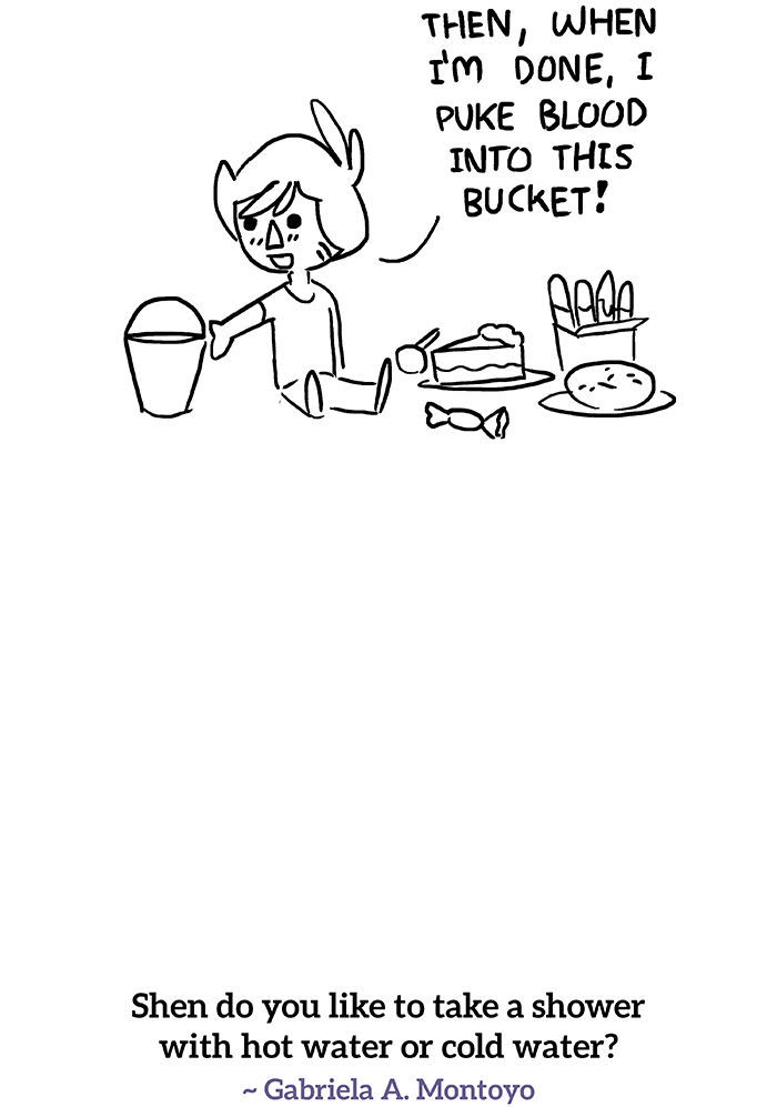 Bluechair Chapter 144.5 page 14 - Chapter 144.5 : Q&A - Session 38: I'm Adorable, Right