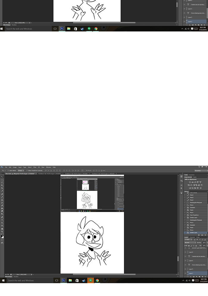 Bluechair Chapter 164.5 page 26 - Chapter 164.5 : Q&A #48 My Process