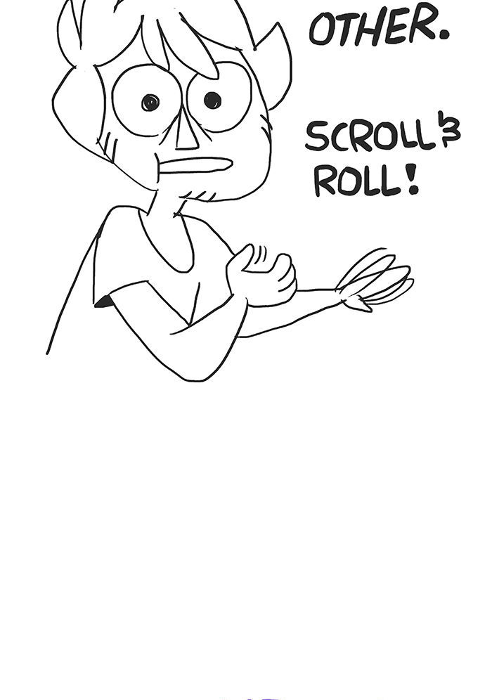 Bluechair Chapter 168.5 page 7 - Chapter 168.5 : Q&A #50 Scroll & Roll