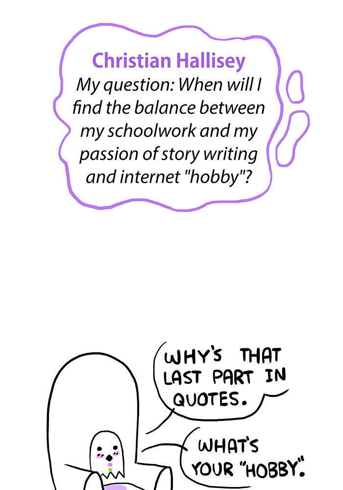 Bluechair Chapter 172.5 page 18 - Chapter 172.5 : Q&A #52 Feat. Smol