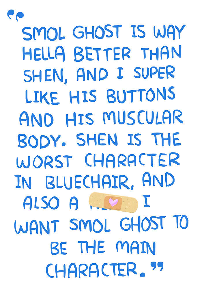 Bluechair Chapter 172.5 page 30 - Chapter 172.5 : Q&A #52 Feat. Smol