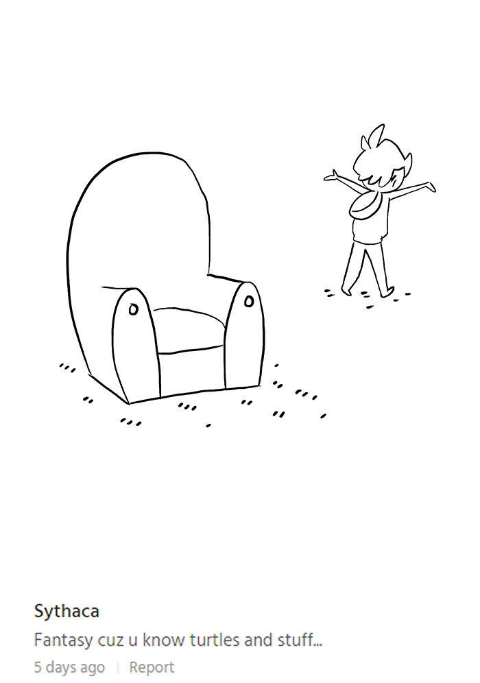 Bluechair Chapter 176.5 page 23 - Chapter 176.5 : Q&A #54 Bots v. 'Zards