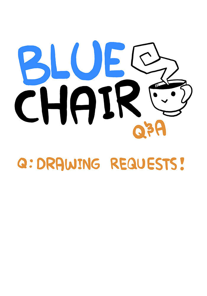Bluechair Chapter 182.5 page 1 - Chapter 182.5 : Q&A #57 Drawing Requests