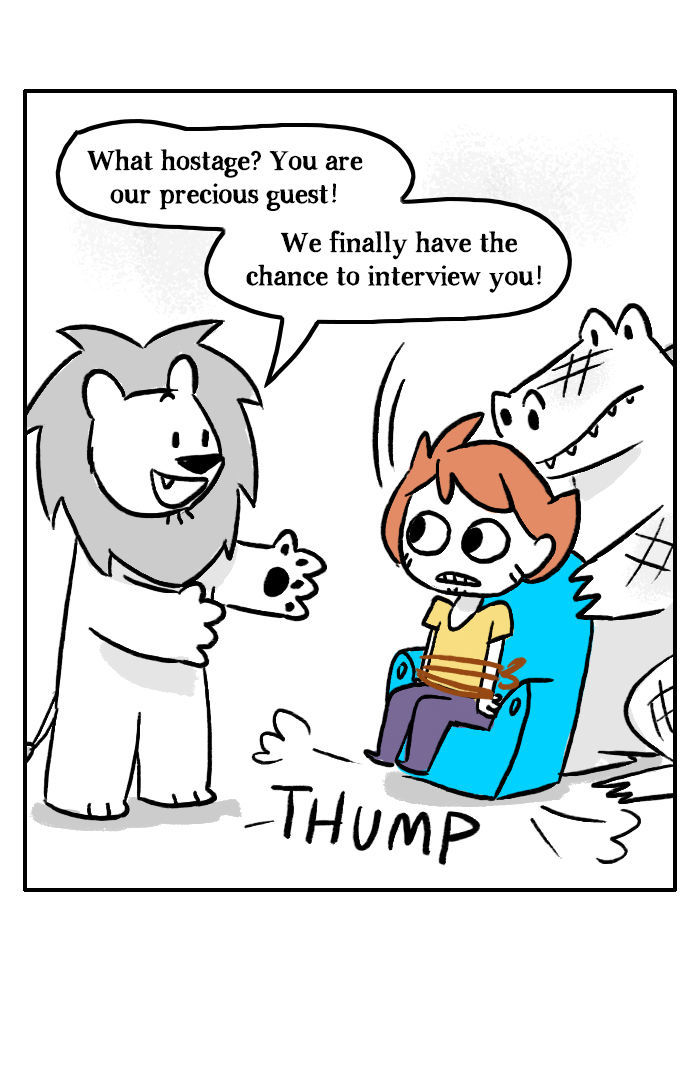 Bluechair Chapter 186.5 page 4 - Chapter 186.5 : Q&A #59 April Fools Episode