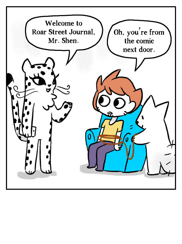 Bluechair Chapter 186.5 page 5 - Chapter 186.5 : Q&A #59 April Fools Episode