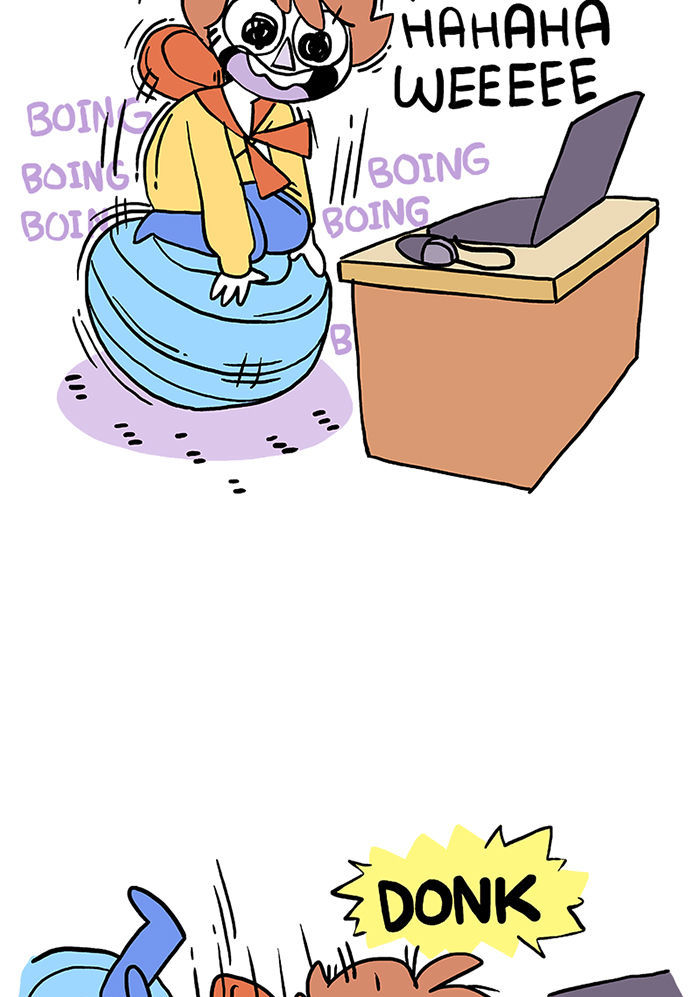 Bluechair Chapter 193.6 page 3 - Chapter 193.6 : Owlturd #16 These Balls are Exhausting
