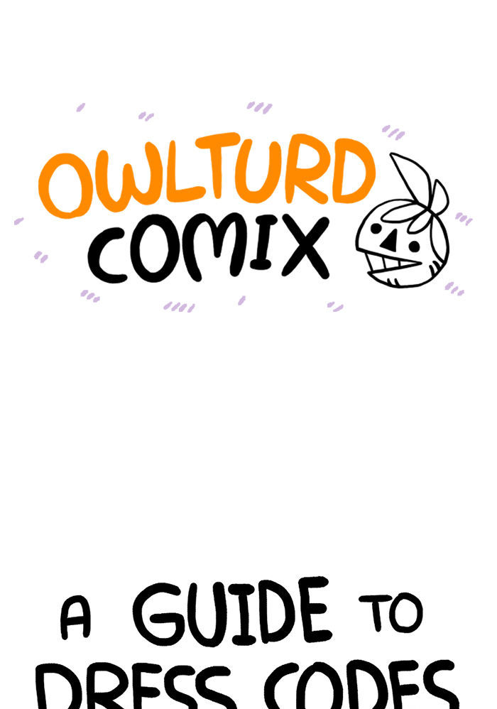 Bluechair Chapter 195.6 page 1 - Chapter 195.6 : Owlturd #17 Guide to Dress Codes