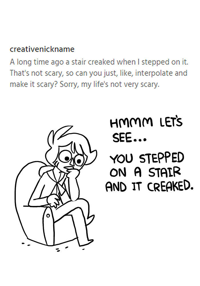 Bluechair Chapter 199.5 page 14 - Chapter 199.5 : Q&A - Session #65 Simple = Scary