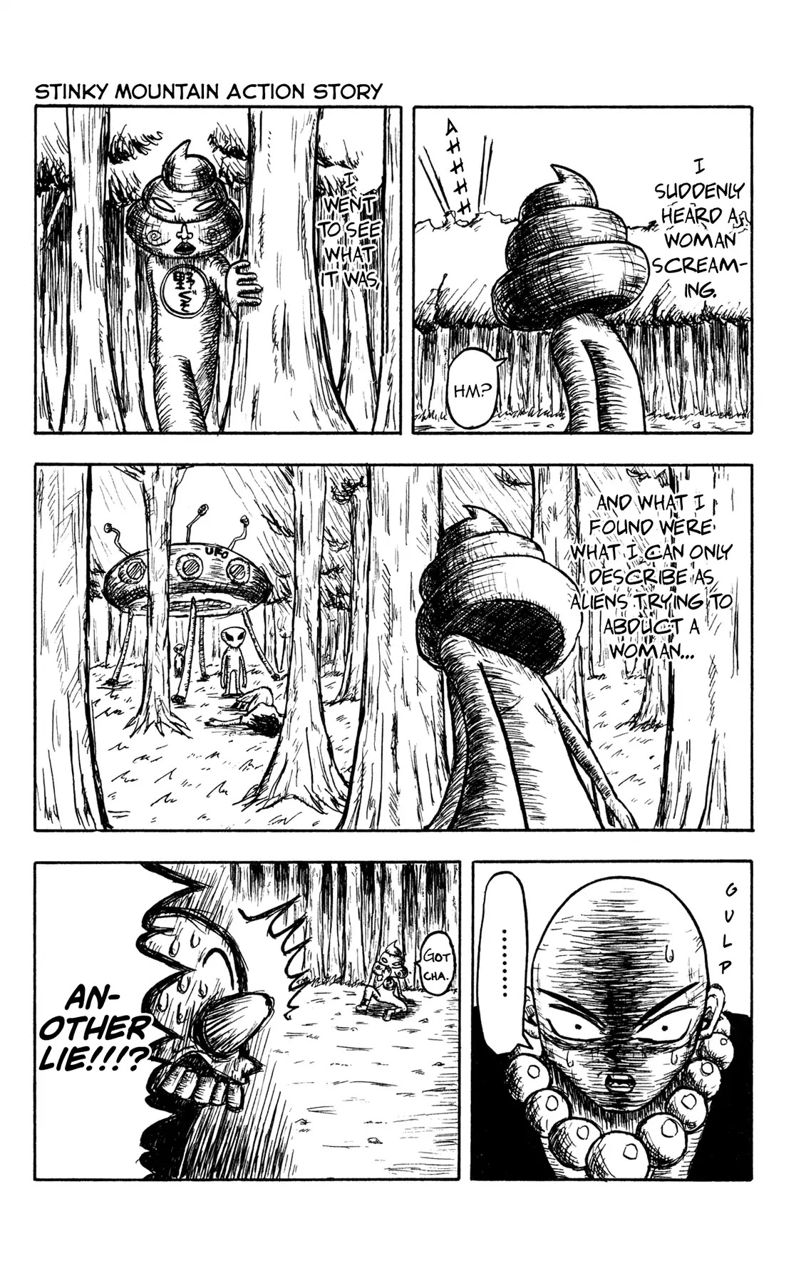 Bobobo-bo Bo-bobo? - Sawai Yoshio Short Story Anthology Chapter 1 page 12 - Chapter 1: Stinky Mountain Action Story