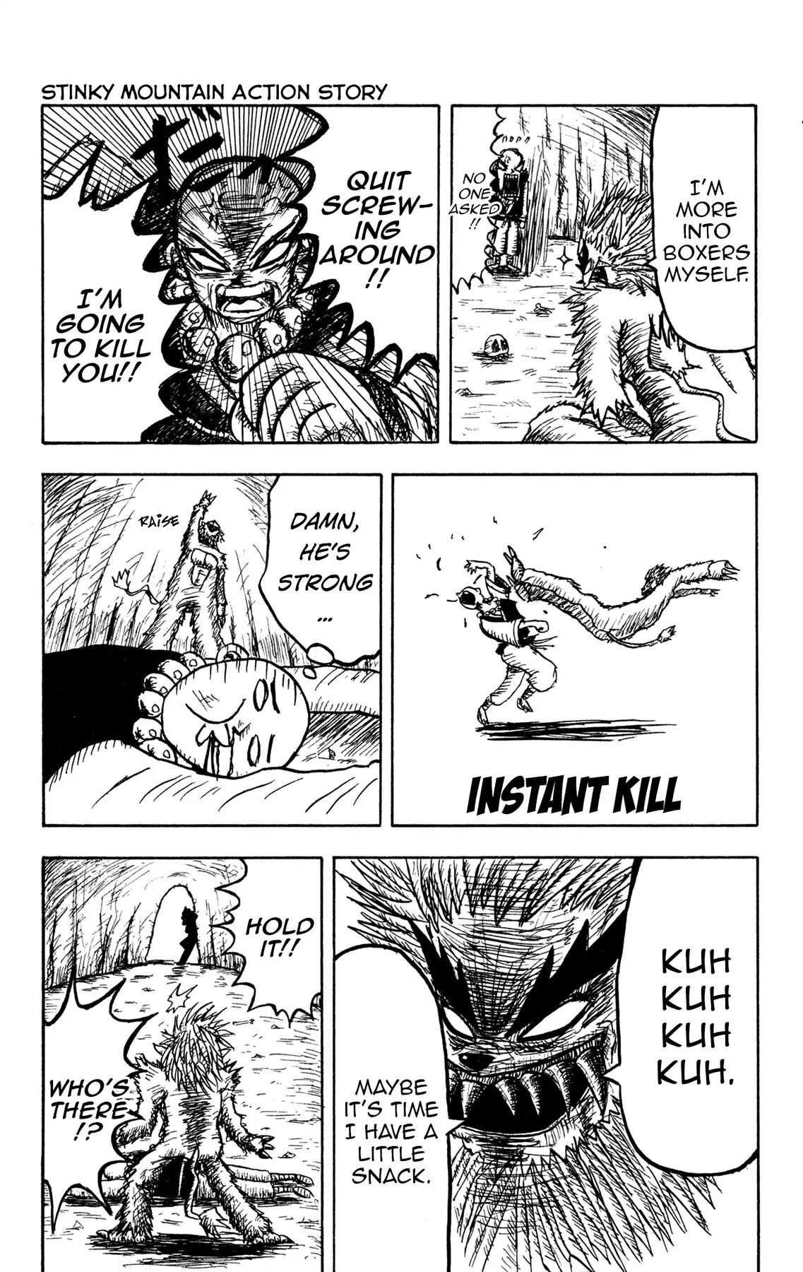 Bobobo-bo Bo-bobo? - Sawai Yoshio Short Story Anthology Chapter 1 page 16 - Chapter 1: Stinky Mountain Action Story