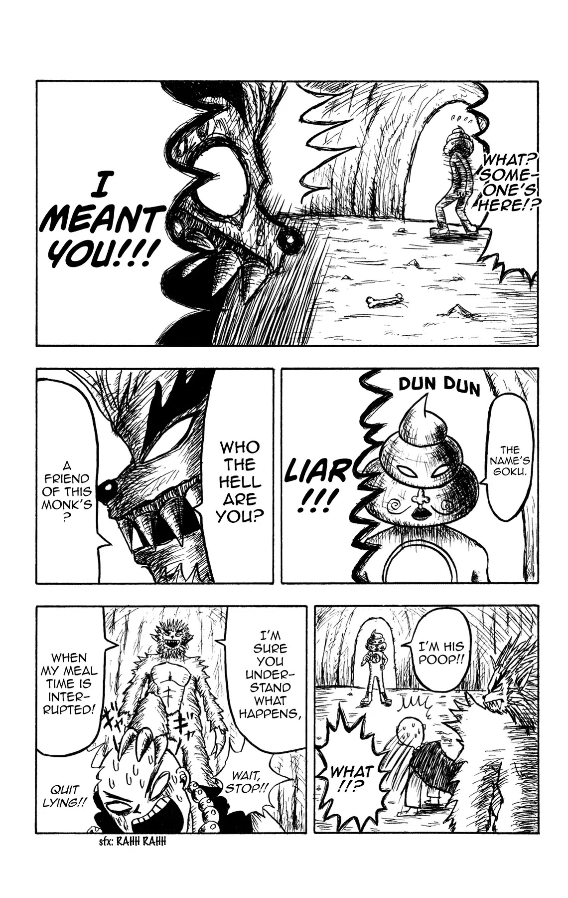 Bobobo-bo Bo-bobo? - Sawai Yoshio Short Story Anthology Chapter 1 page 17 - Chapter 1: Stinky Mountain Action Story